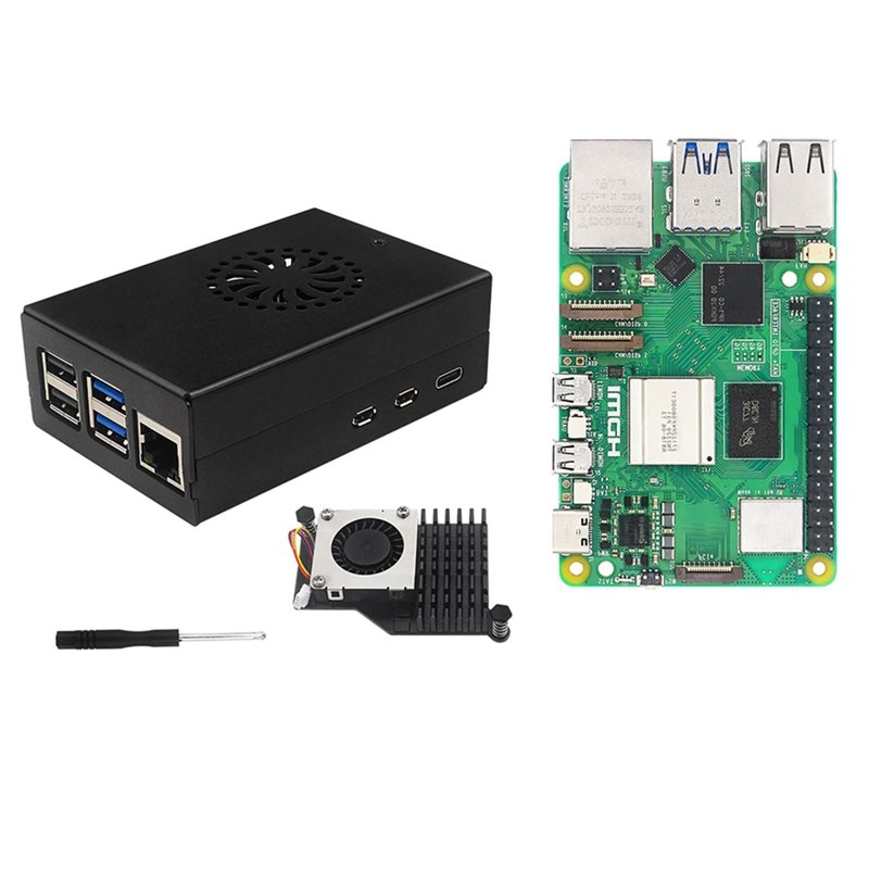 Raspberry Pi 5 8Gb Kit - T23C – zestaw startowy Irasptek do