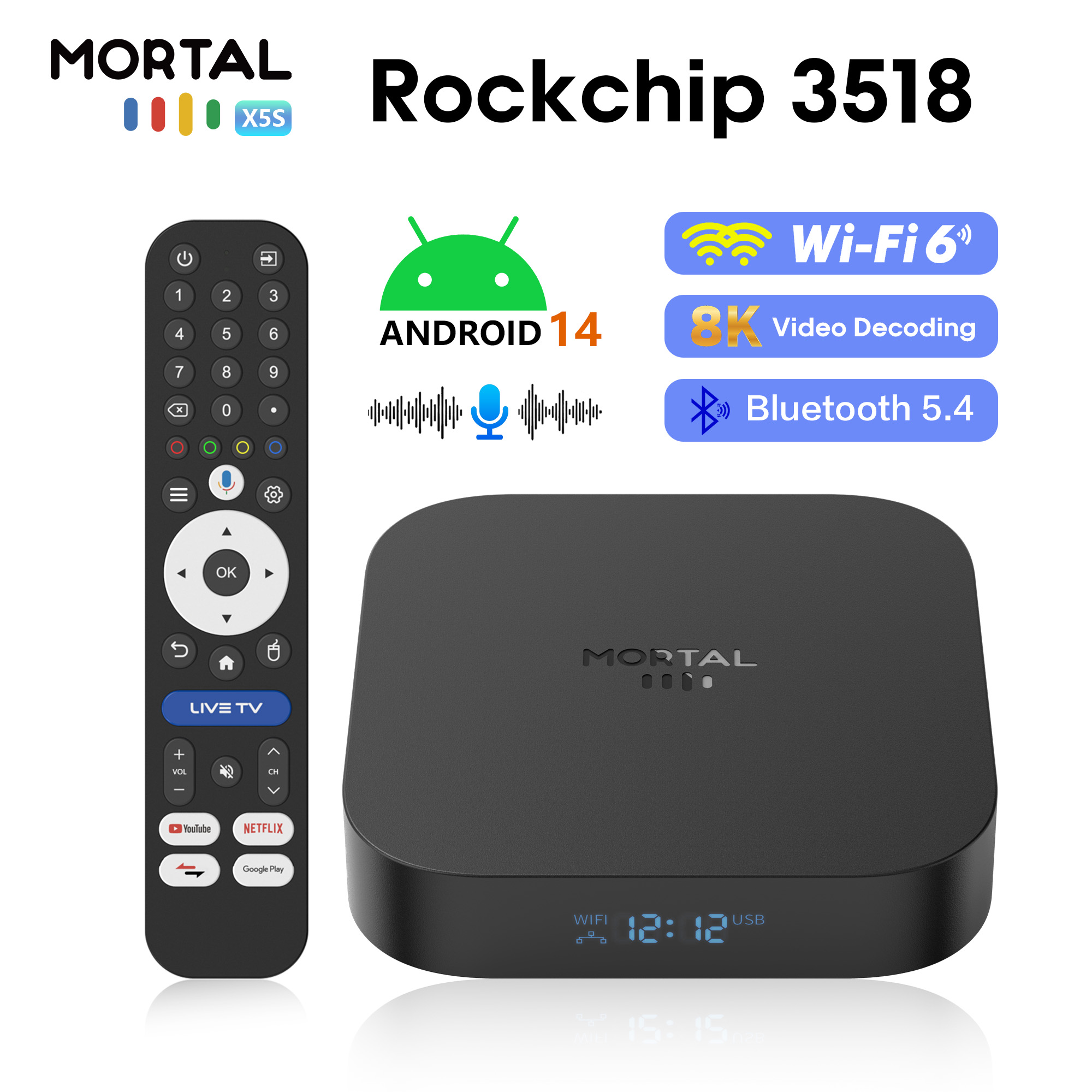 Radxa Rock 5B 16Gb - Mortal X5S – inteligentny dekoder TV