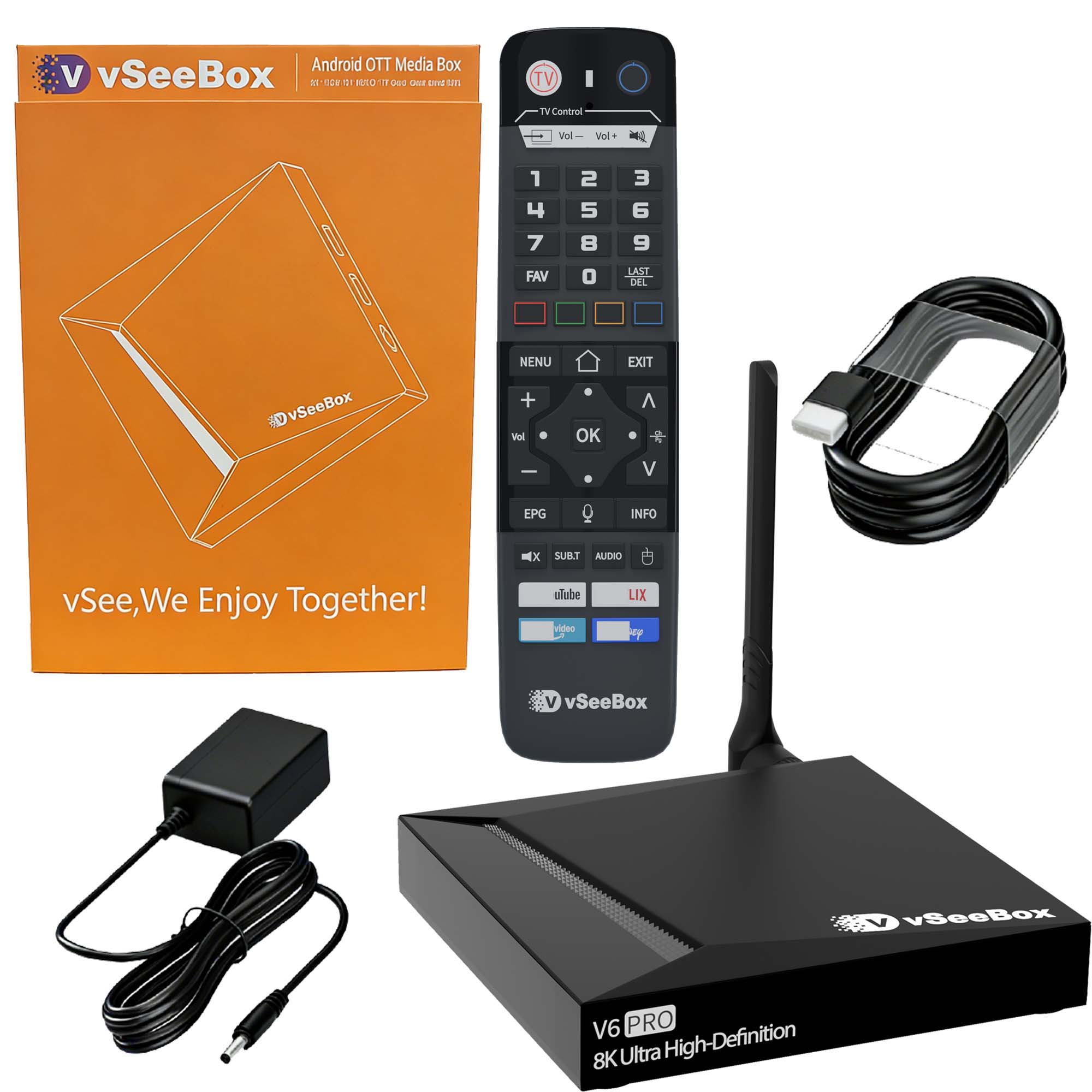 Khadas Vim4 8Gb - VSeeBox V6 Pro 2026 Najnowszy model,