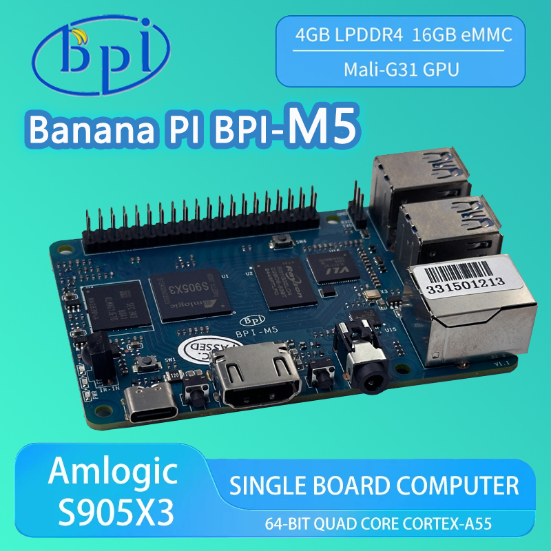 Banana PI BPI-M5 4GB LPDDR4 RA – Banana Pi Bpi-M5 recenzja i cena