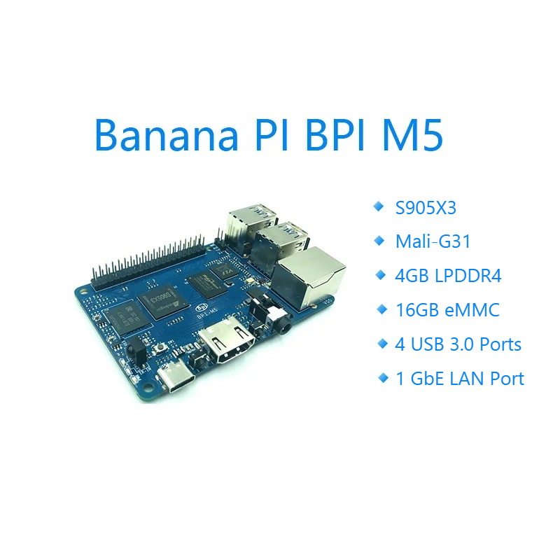 Komputer jednopłytkowy Banana  – Banana Pi Bpi-M5 recenzja i cena