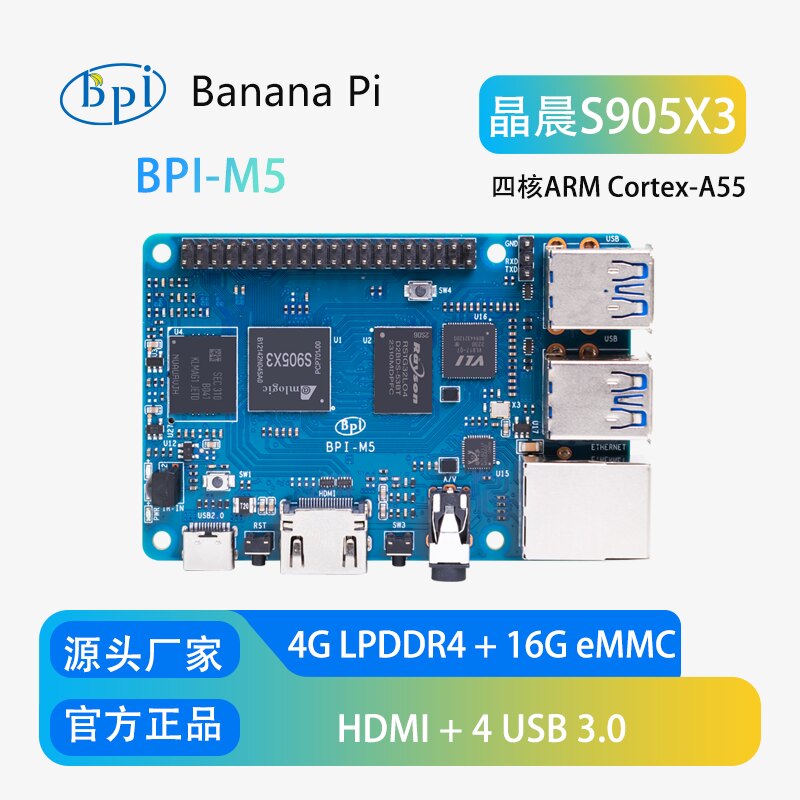Płytka rozwojowa Banana Pi BPI – Banana Pi Bpi-M5 recenzja i cena