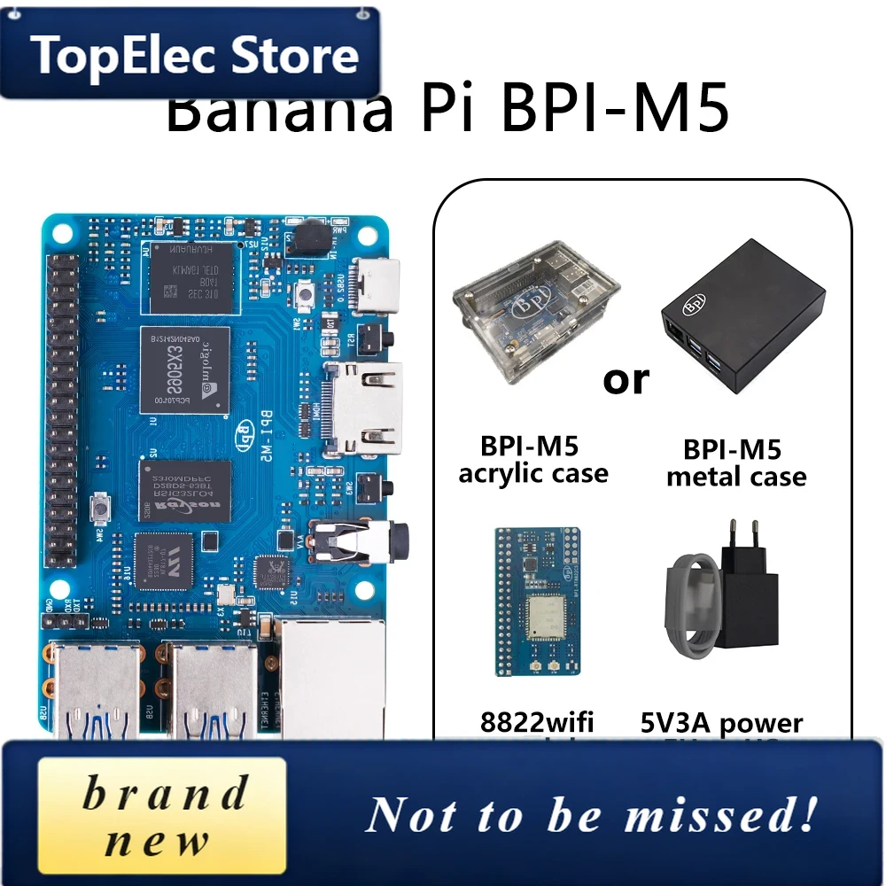 TopElec Banana PI BPI-M5 SET z – Banana Pi Bpi-M5 recenzja i cena