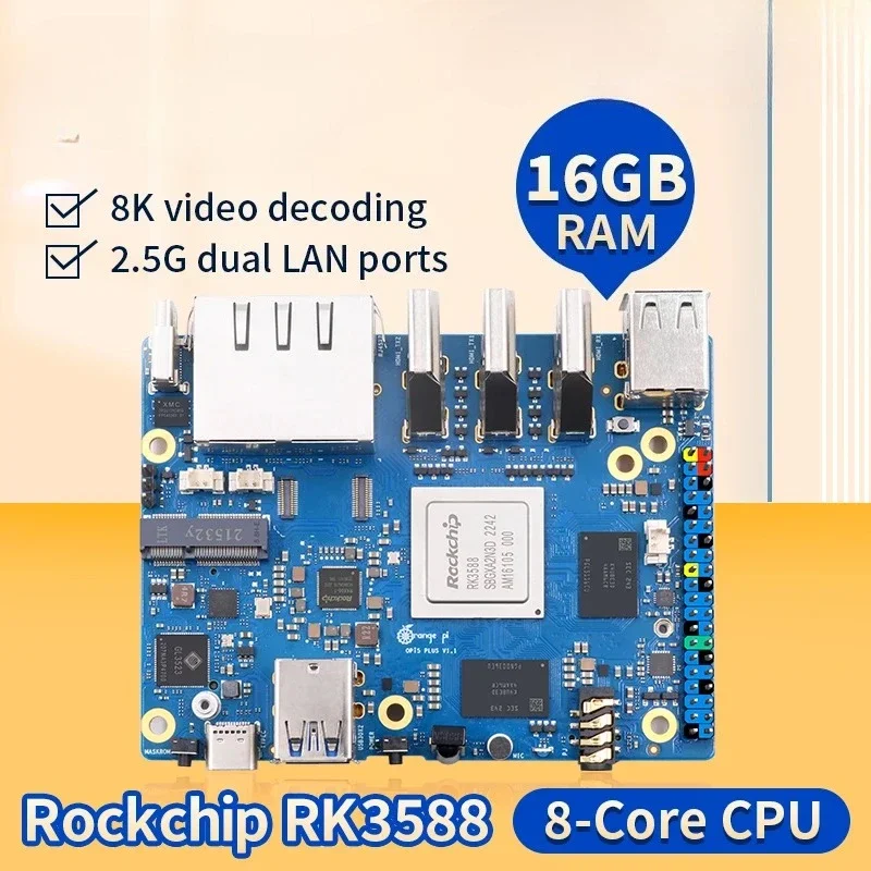 Komputer jednopłytowy 16G R-AM – Orange Pi 5 Plus 16Gb recenzja i cena